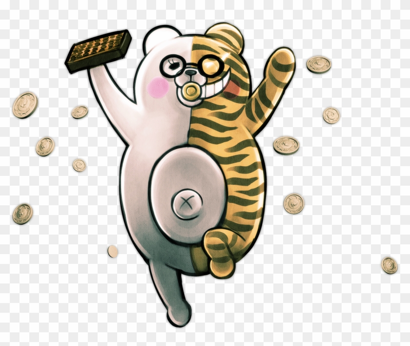 Hidden Monokuma Locations Chapter 4 - Danganronpa Monosuke Clipart #1609427