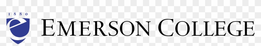 Emerson College Logo Png Transparent - Emerson College Clipart #1609480
