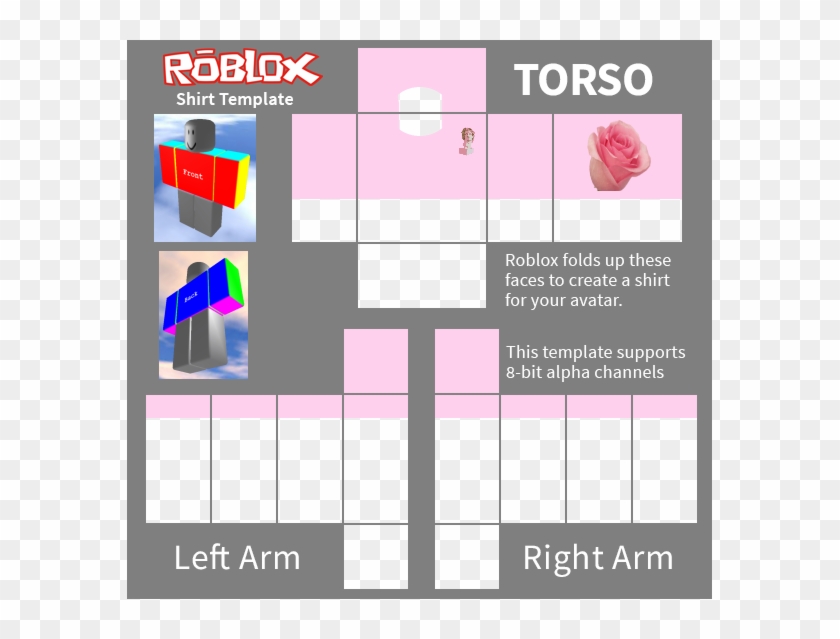 Get Templates Roblox Shirt PNG