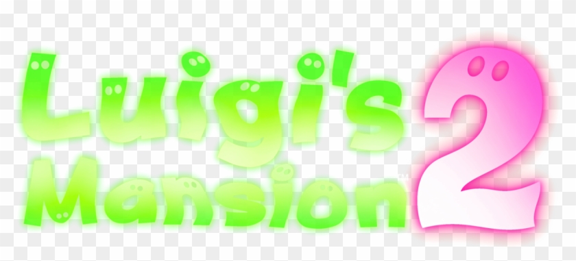 Luigi's Mansion 2 Logo Clipart #1609549