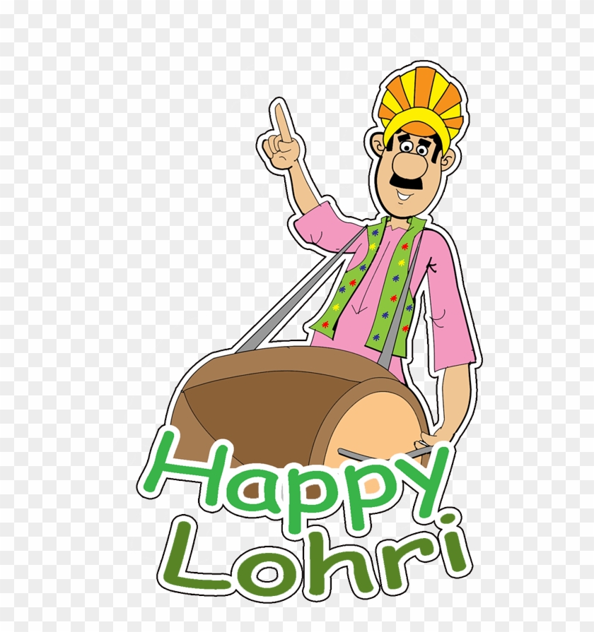 Happy Lohri Png - Cartoon Clipart #1609576