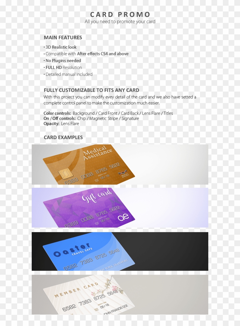 Card Promo - Brochure Clipart #1609661