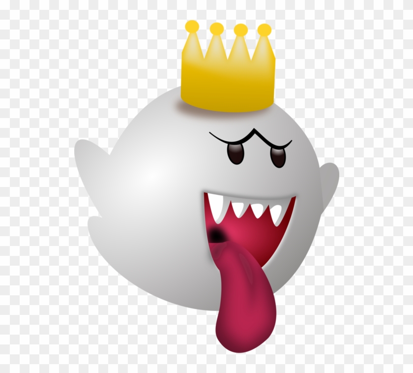 Luigi's Mansion 2 Mario Bros - King Boo Coloring Pages Clipart