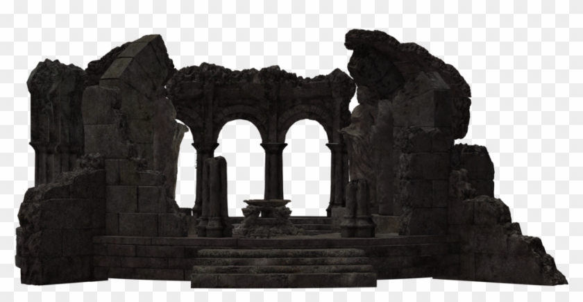 Ruins Transparent Image - Ruins Clipart #1609780