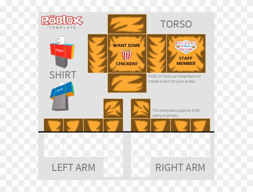 Hawaiian Shirt Roblox Template