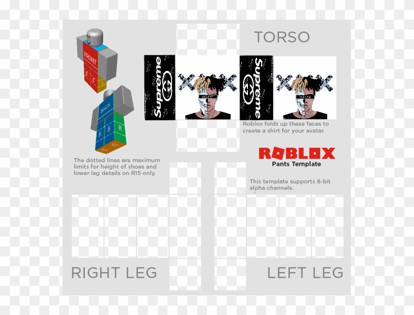 Roblox Shirt Template 2018 Png Download Roblox Clear Shirt Template Clipart 1610041 Pikpng