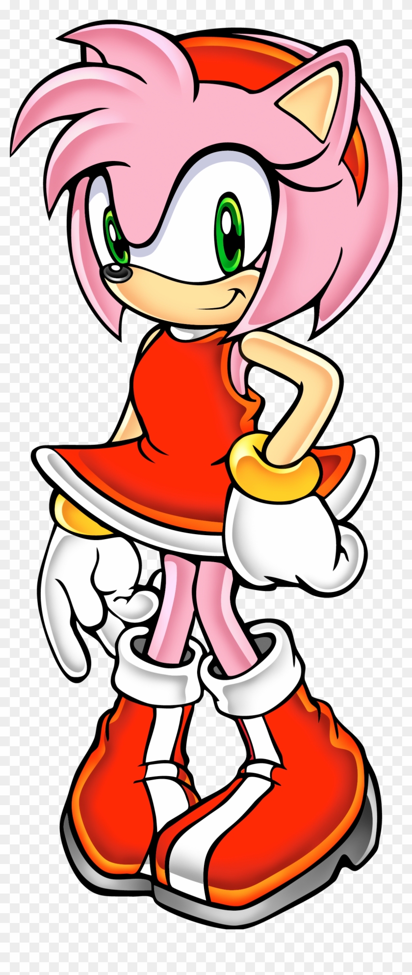 Johsouza Images Amy Rose Hd Wallpaper And Background - Amy Sonic Adventure Clipart #1610060