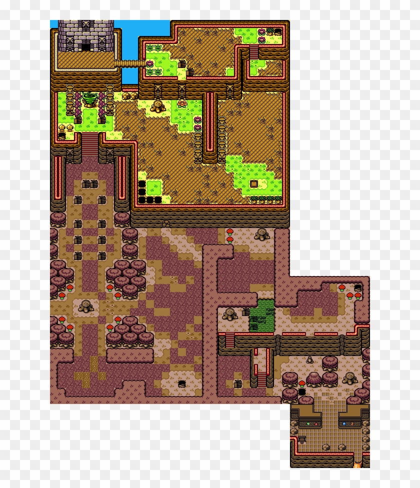 Oracle Of Seasons Ruins Clipart #1610115