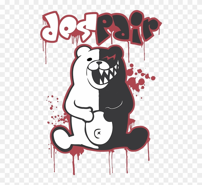 Click And Drag To Re-position The Image, If Desired - Junko Enoshima As Monokuma Clipart