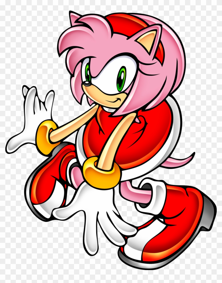 It Was 25 Years Ago Today That Sonic Cd First Arrived - Sonic Adventure Amy Png Clipart #1610188