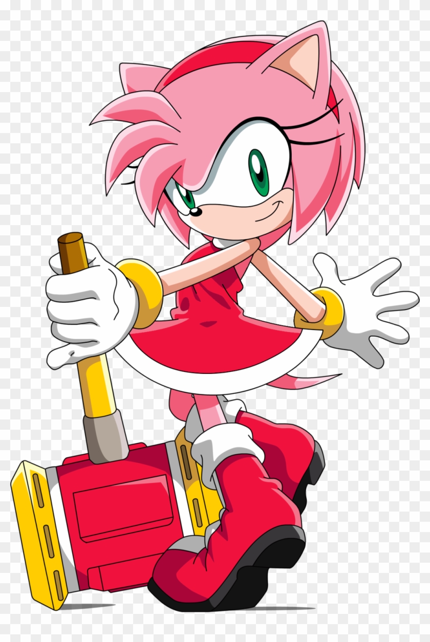 Sonic X Images Amy Rose Sonic X Hd Wallpaper And Background - Amy Rose Sonic Clipart #1610275