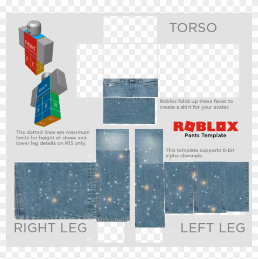 Roblox Sticker - Roblox Clear Shirt Template Clipart