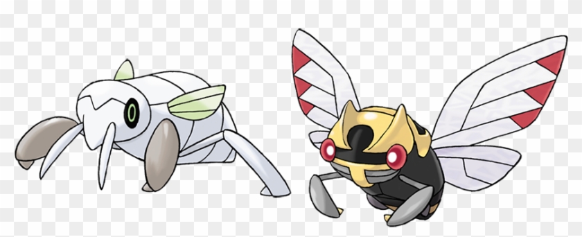 You Might See Some Visual Similarities Between Ninjask - Schedninja Pokemon Clipart