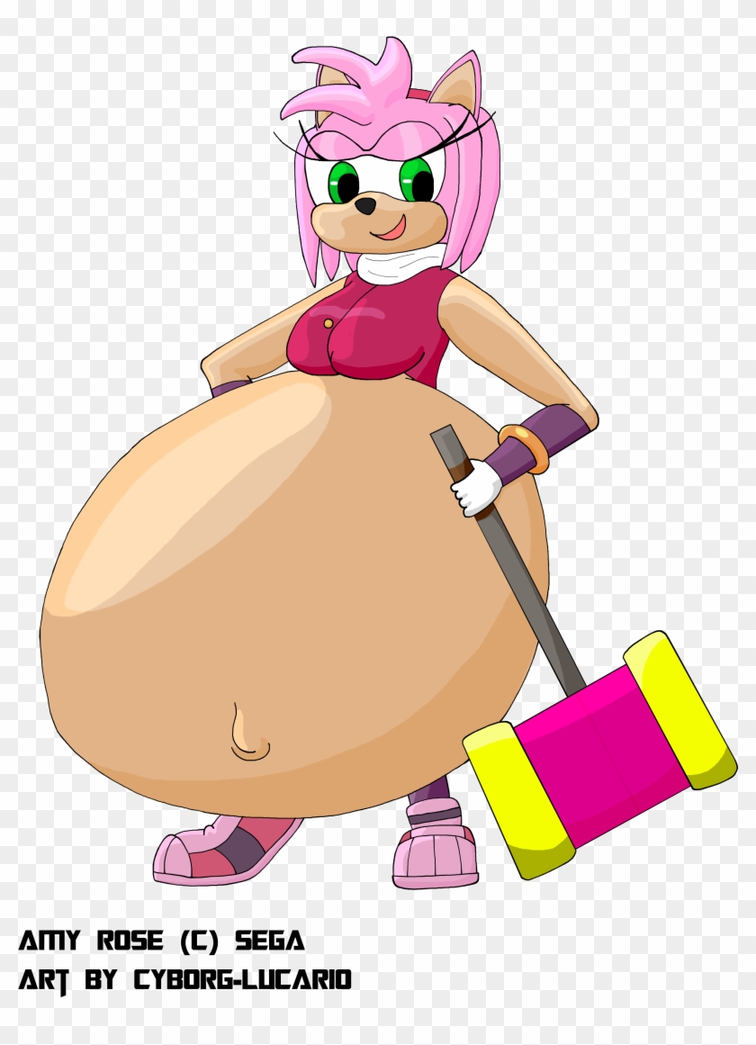 Big Boom Amy Rose - Cartoon Clipart