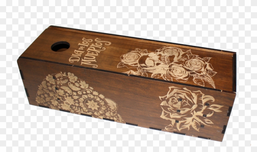 Wood Wine Bottle Box - Plywood Clipart #1611042