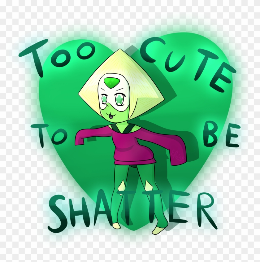 Too Cute To Be Shatter - Cute Peridot Clipart