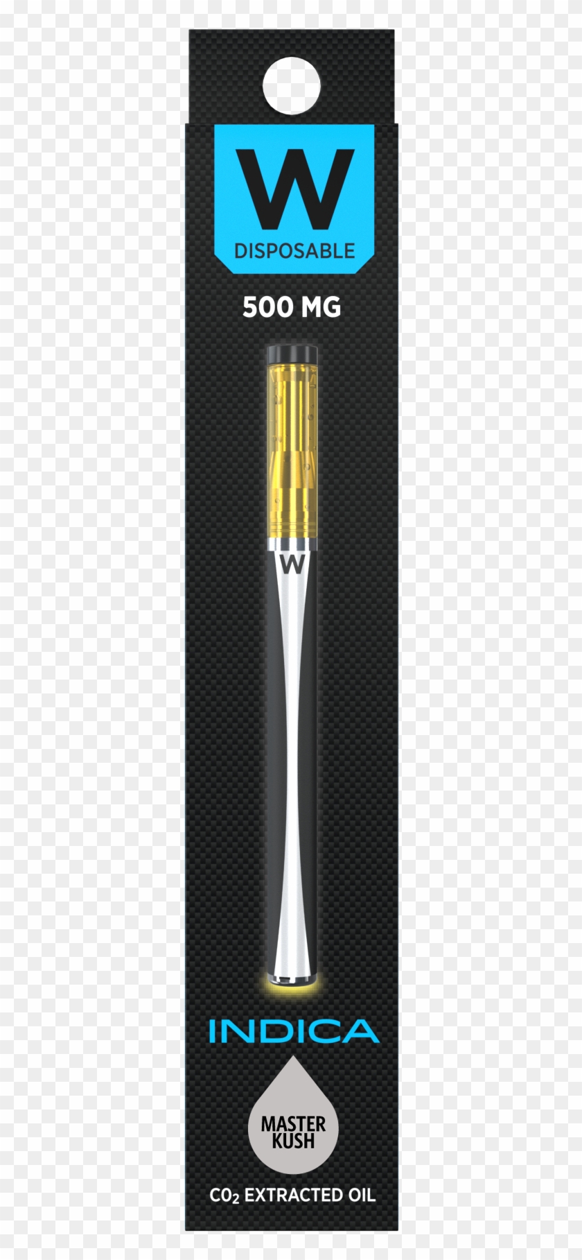 Master Kush Indica 500mg Disposable Vaporizer By W - Writing Implement Clipart