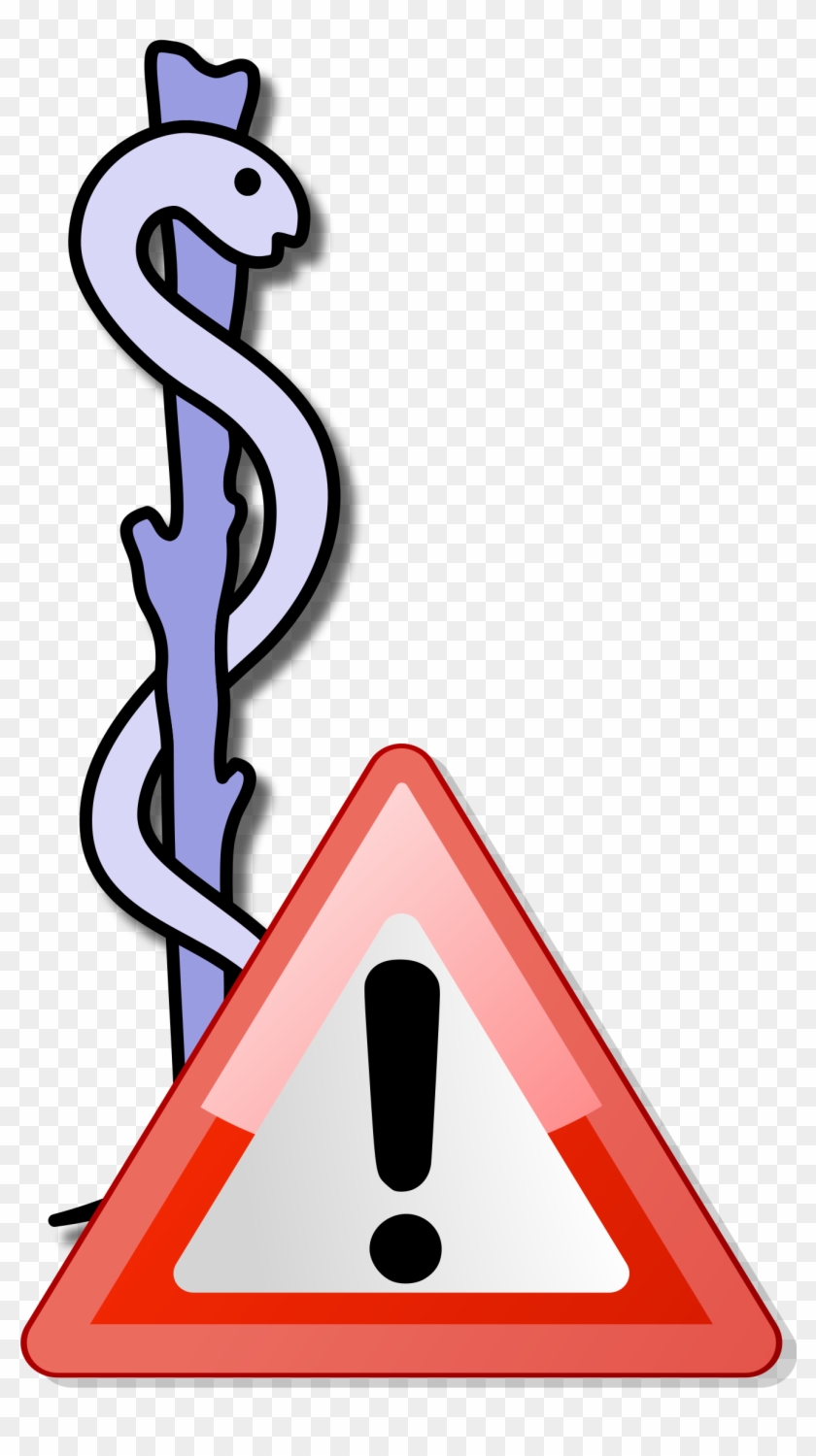 Open - Caution Medicine Clipart #1611393