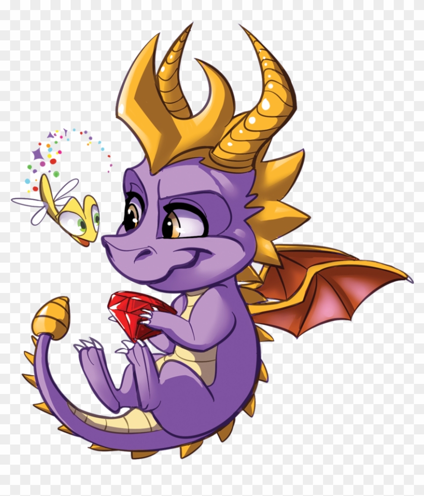 Spyro Keychain , Png Download Clipart #1611529
