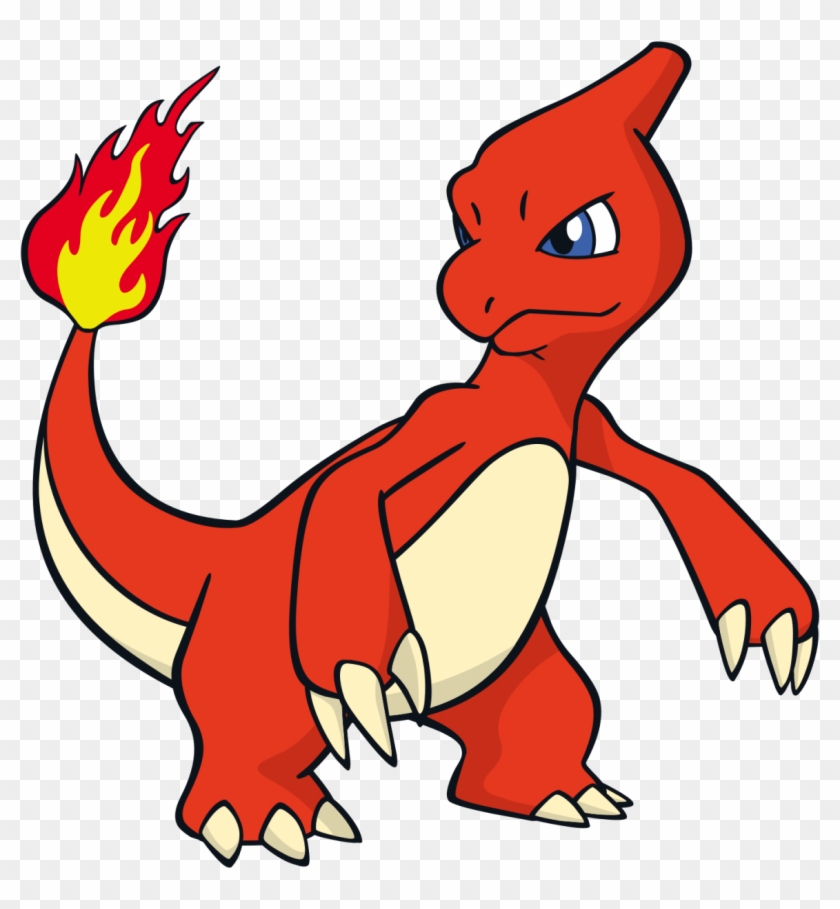 Being The Stage One Of One Of The Starting Pokemon - Pokemon Charmeleon Clipart