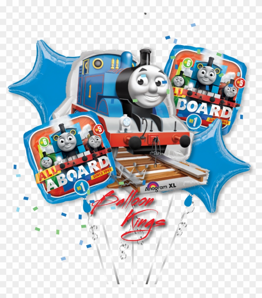 Thomas The Tank Bouquet - Thomas Balloons Party City Clipart