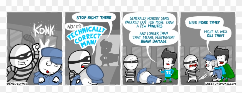 Technically Correct Man Meme Clipart #1611643
