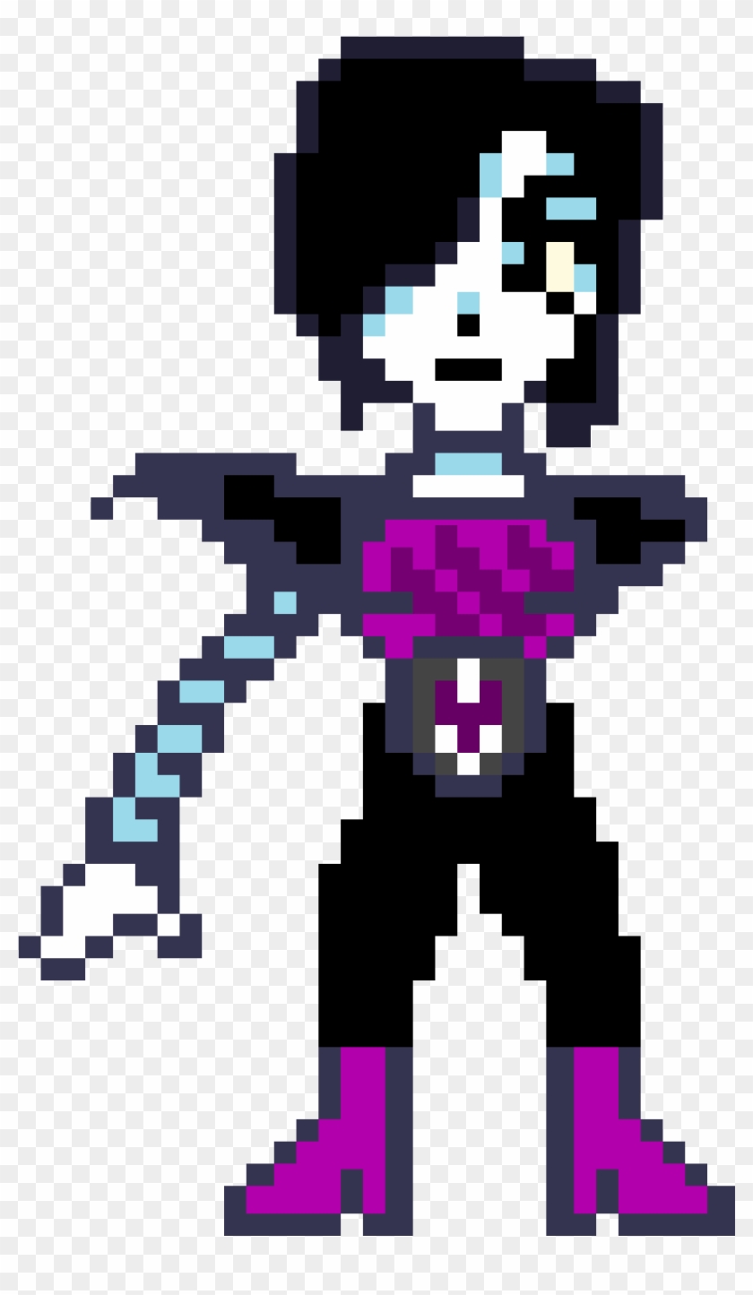 Undertale Mettaton Png - Undertale Pixel Art Mettaton Clipart #1611861