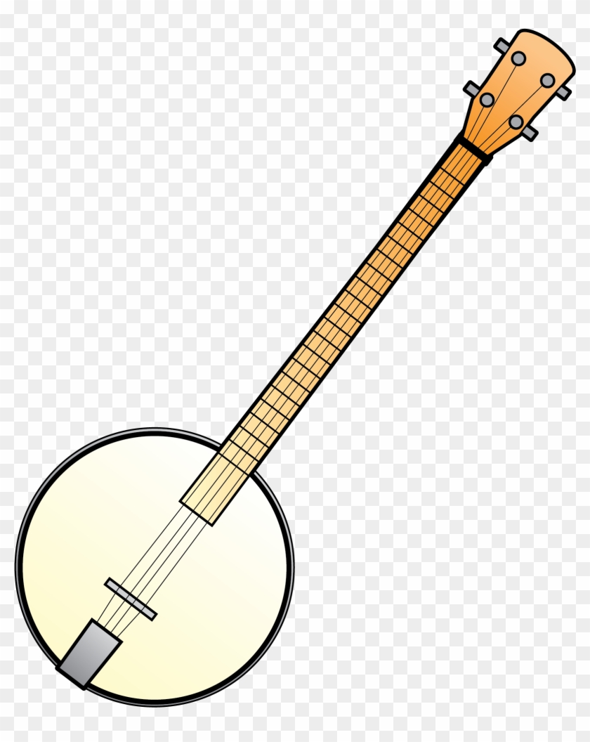Banjo New Orleans Vector Clip Art - Indian Musical Instruments - Png Download #1612086