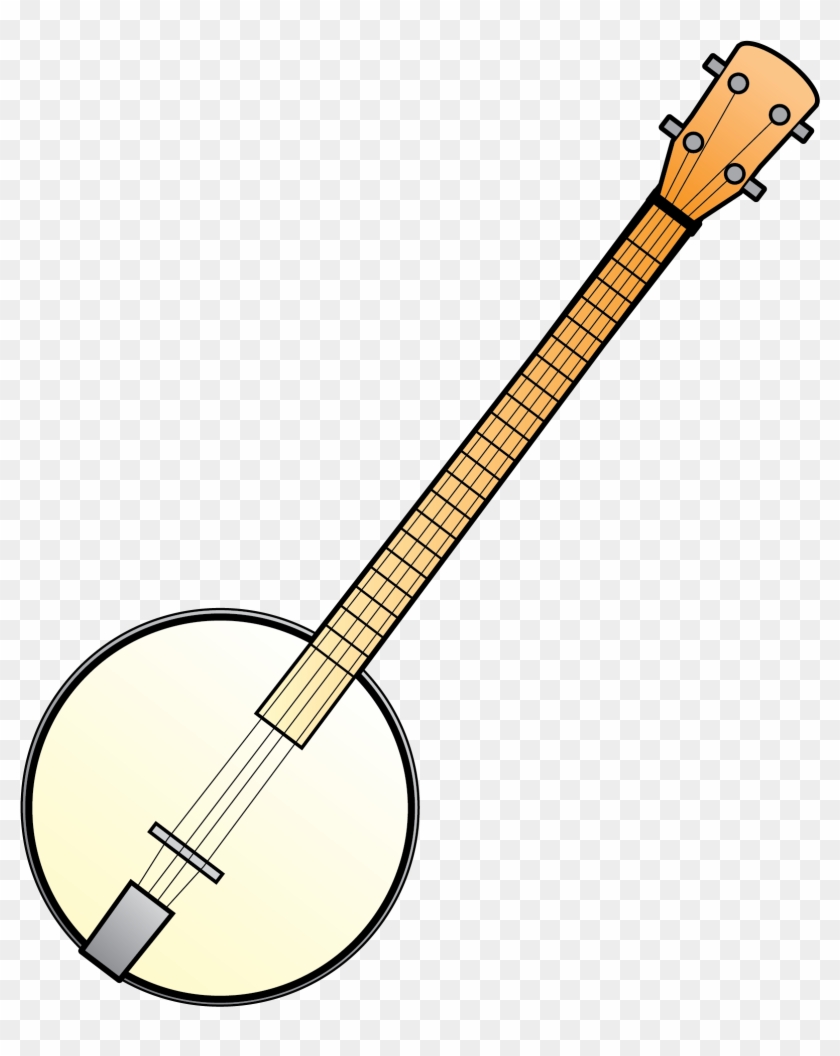 Banjo New Orleans Vector Clip Art - Indian Musical Instruments - Png Download