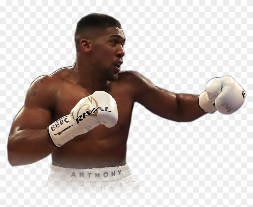 Vector Black And White Download Fighter Clipart Boxing - Anthony Joshua No Background - Png Download #1612155