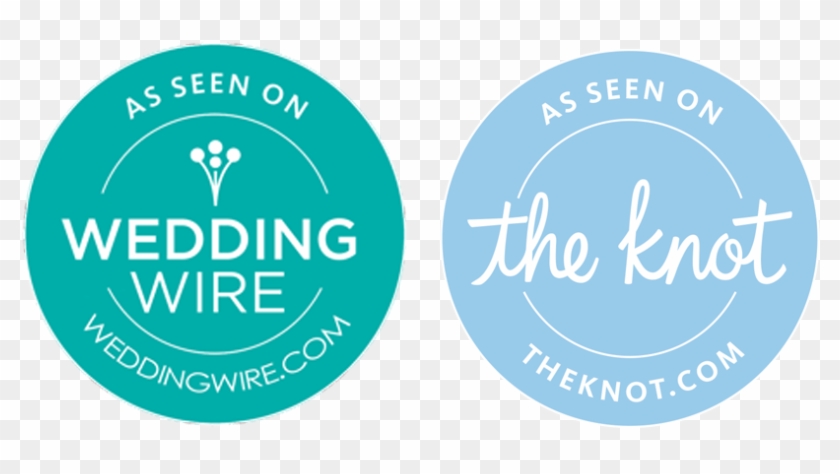 Visit On Weddingwire And The Knot - Circle Clipart #1612207