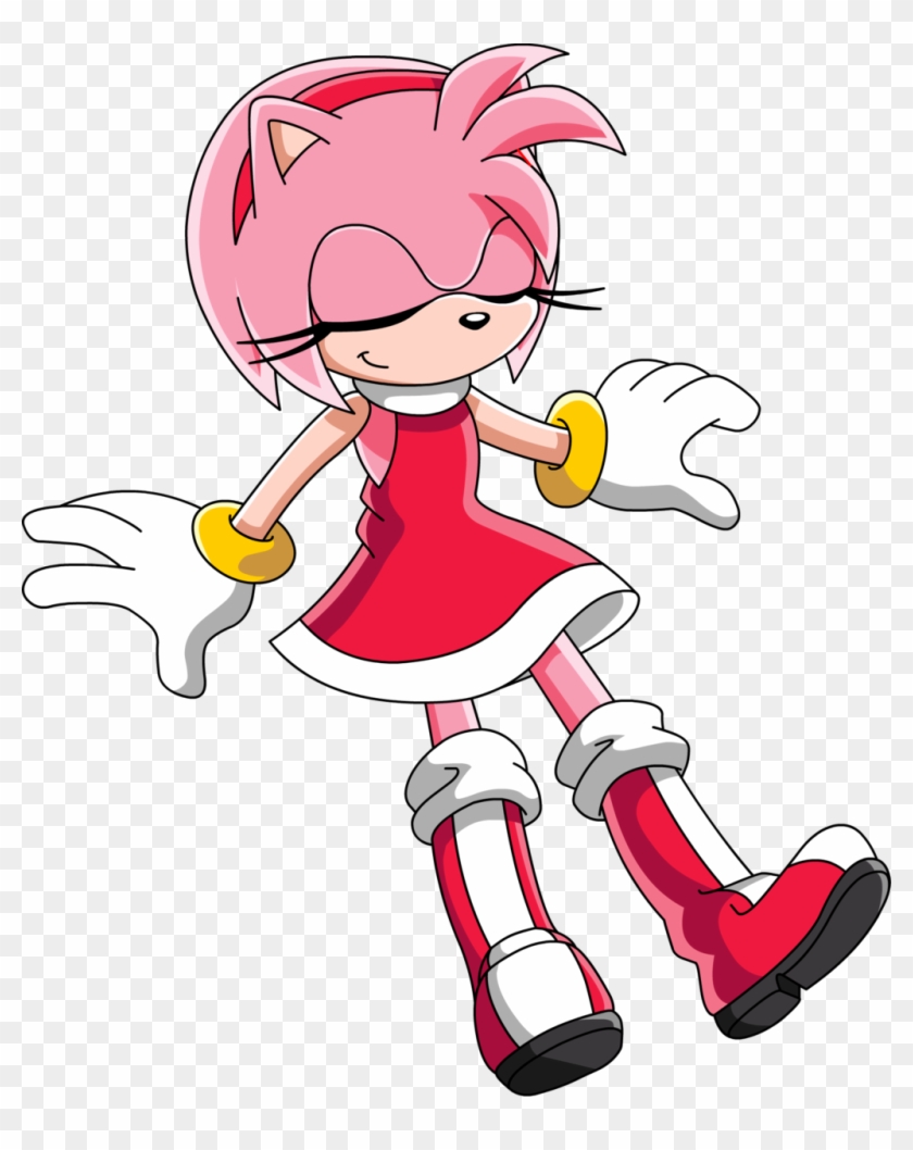 Image Amy Rose Daydreaming - Amy Rose Clipart #1612316