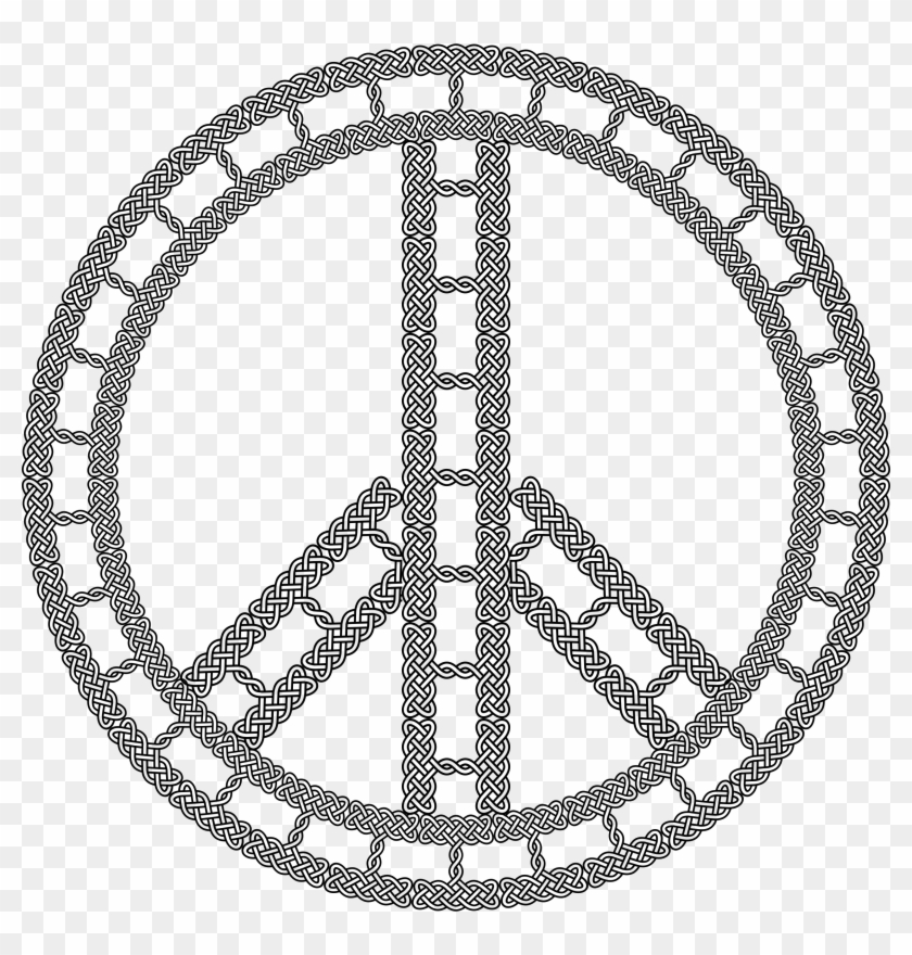 This Free Icons Png Design Of Celtic Knot Peace Sign Clipart #1612443