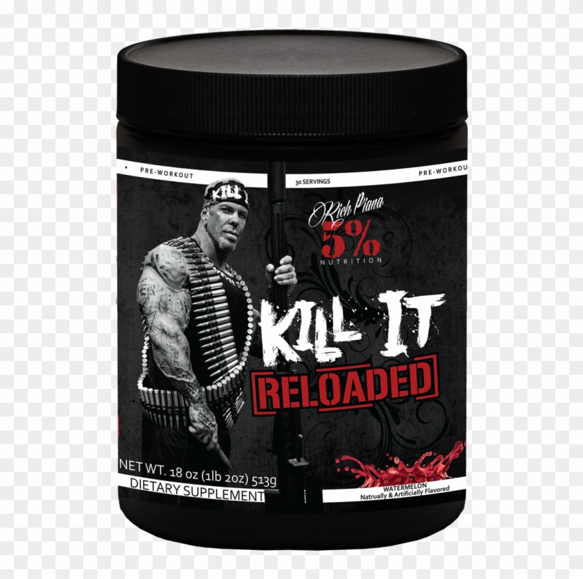 0003982 Kill It Reloaded Pre Workout - Kill It Reloaded Pre Workout Clipart