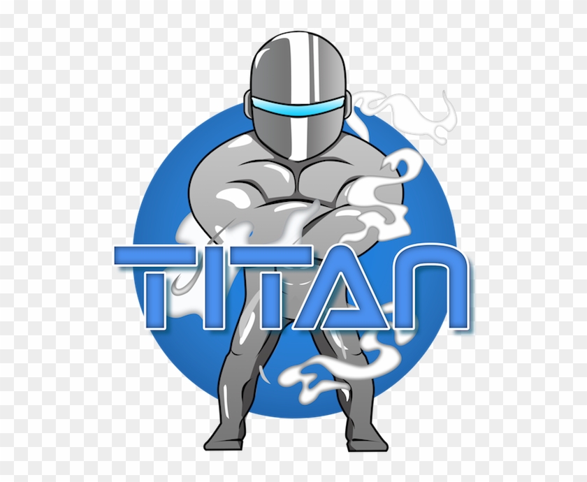 Titan Tees - Cartoon Clipart #1612843