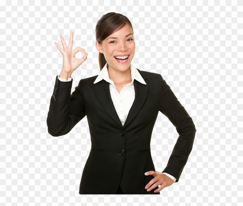 Contact Us - Stock Photo Business Woman Clipart #1612947