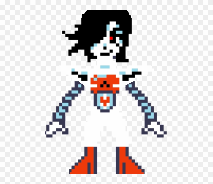 Overworld Mockup Generator - Mettaton Sprite Clipart