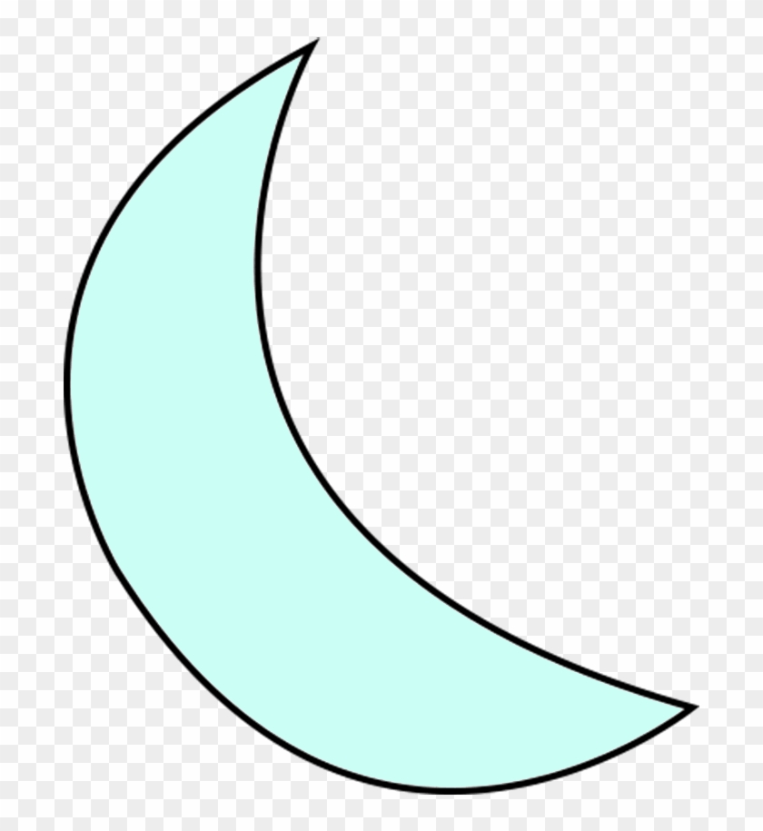 Luna - Crescent Clipart #1613264