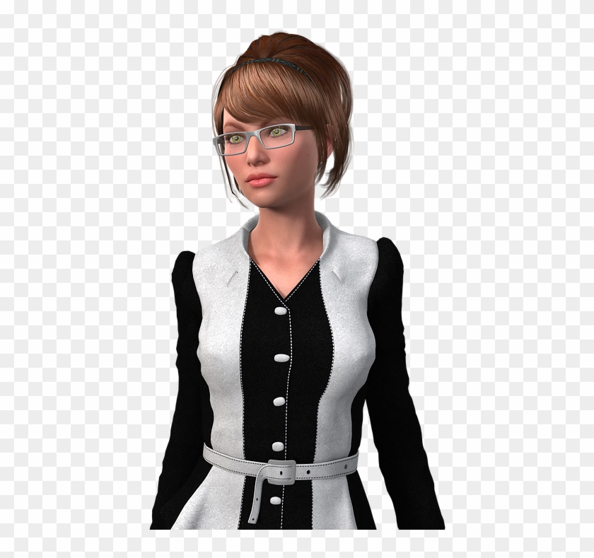 Woman, Employees, Business, Specialist, Staff - Girl Clipart #1613347