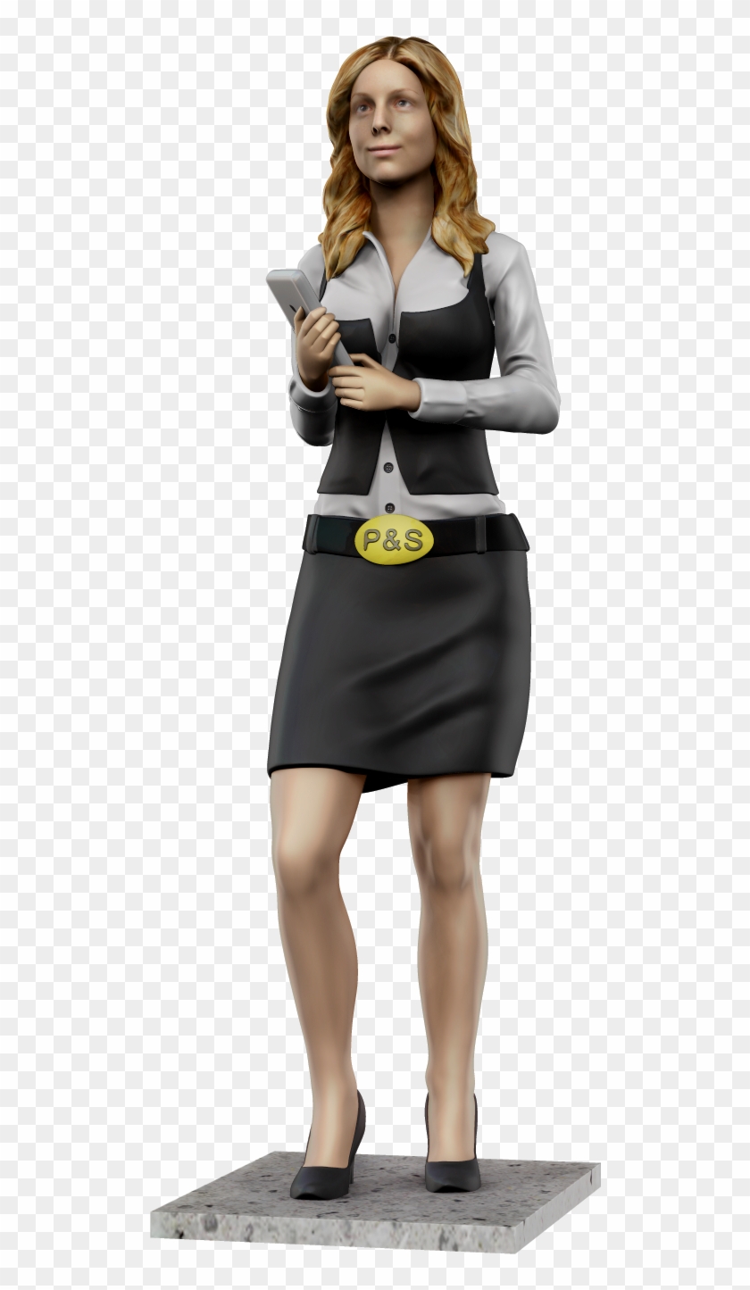 Businesswoman - Standing Clipart