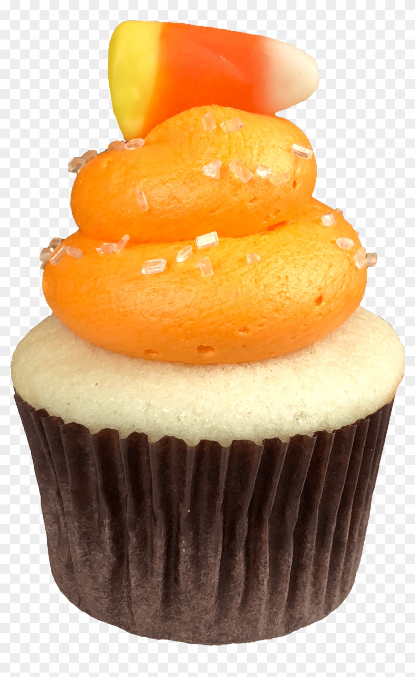 Candy Corn - Cupcake Clipart #1613386
