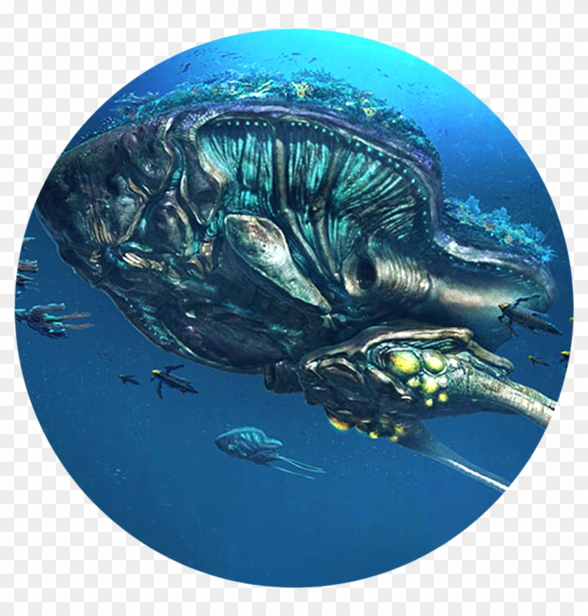 Have Some Subnautica Icons They're All Leviathans Bc - Subnautica Reefback Fanart Clipart #1613471