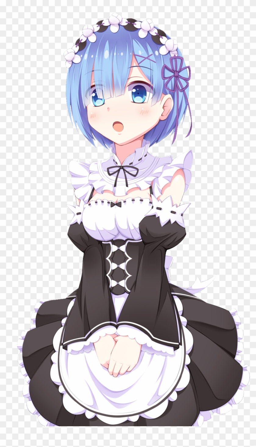 Re Zero Png - Rem Re Zero Png Clipart