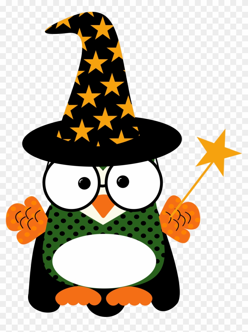 Happy Halloween Clipart Scary - Owl Happy Halloween Clip Art - Png Download