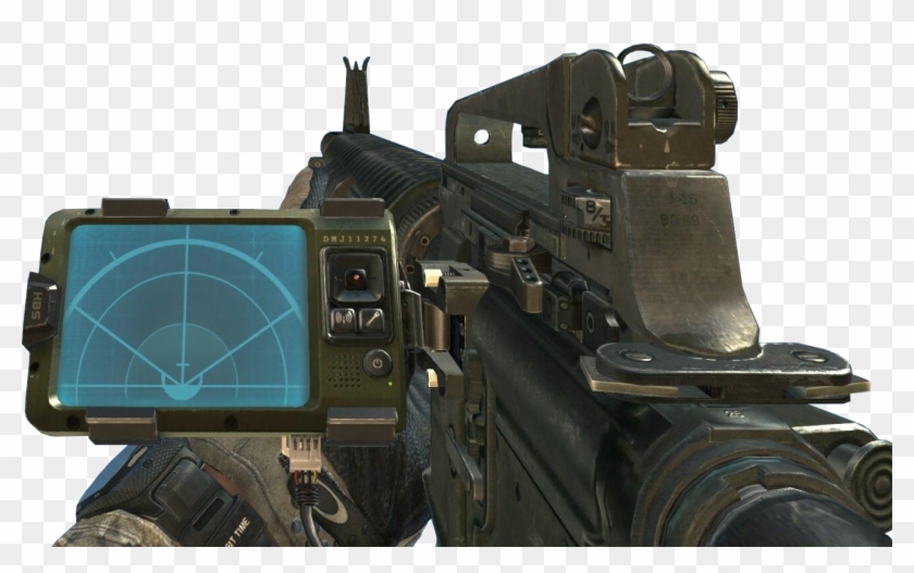 Heart Beat Sensor - Call Of Duty Modern Warfare M16a4 Clipart