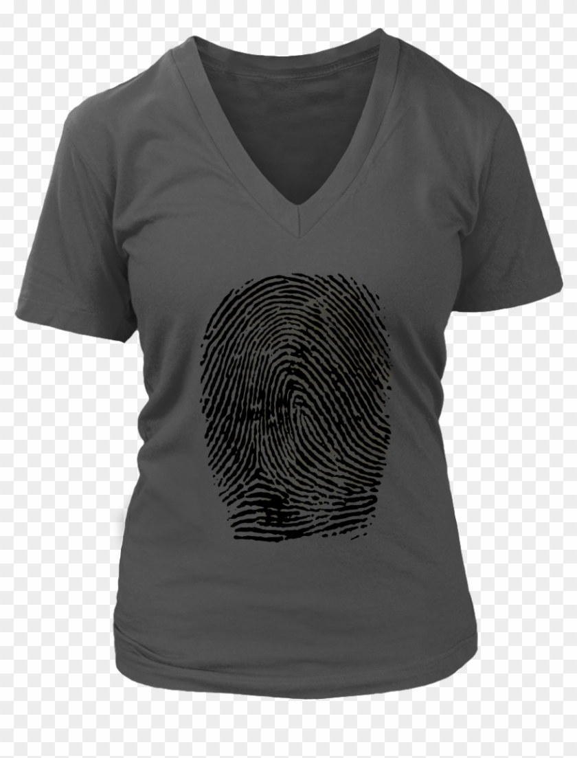 Thumbprint T Shirt - Funny Christmas T Shirts Plus Size Clipart #1614344