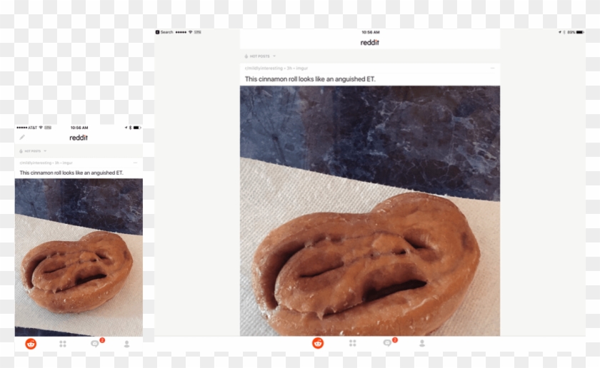 Reddit's Ipad Version Adds Wide Margins To The Content - Mildlyinteresting Reddit Clipart
