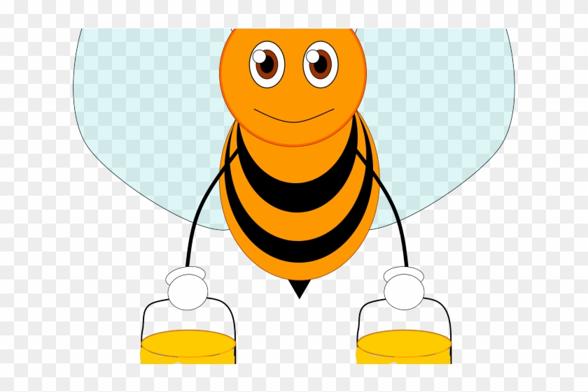 Bee Hive Pictures Cartoon - Abelhas Desenho Png Clipart #1614699