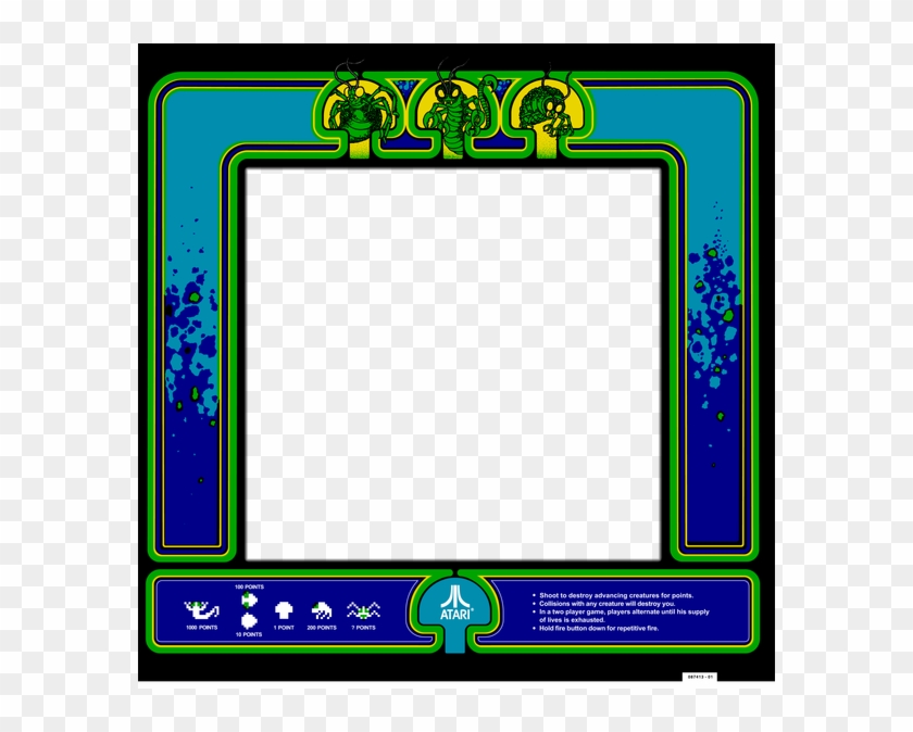 Centipede Bezel Clipart