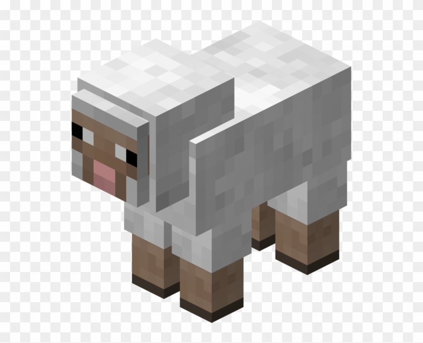 File - Lamb - Minecraft Pink Sheep Head Clipart #1615332